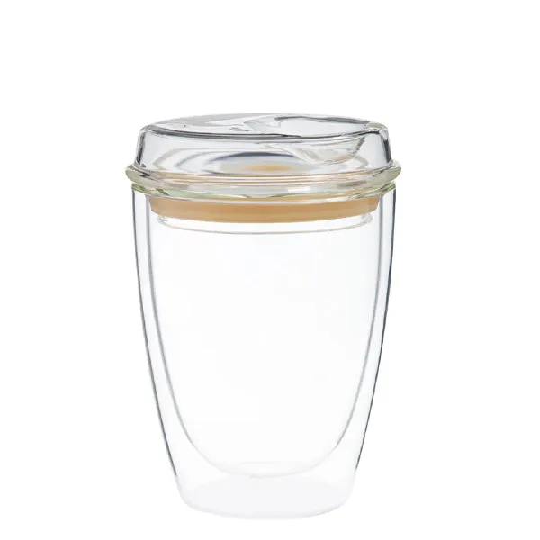 Eco-Friendly Reusable Large Glass Coffee Cup - Good Cuppa