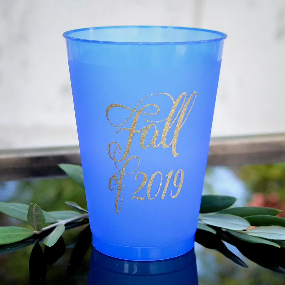 Graduation Color Shatterproof Cups