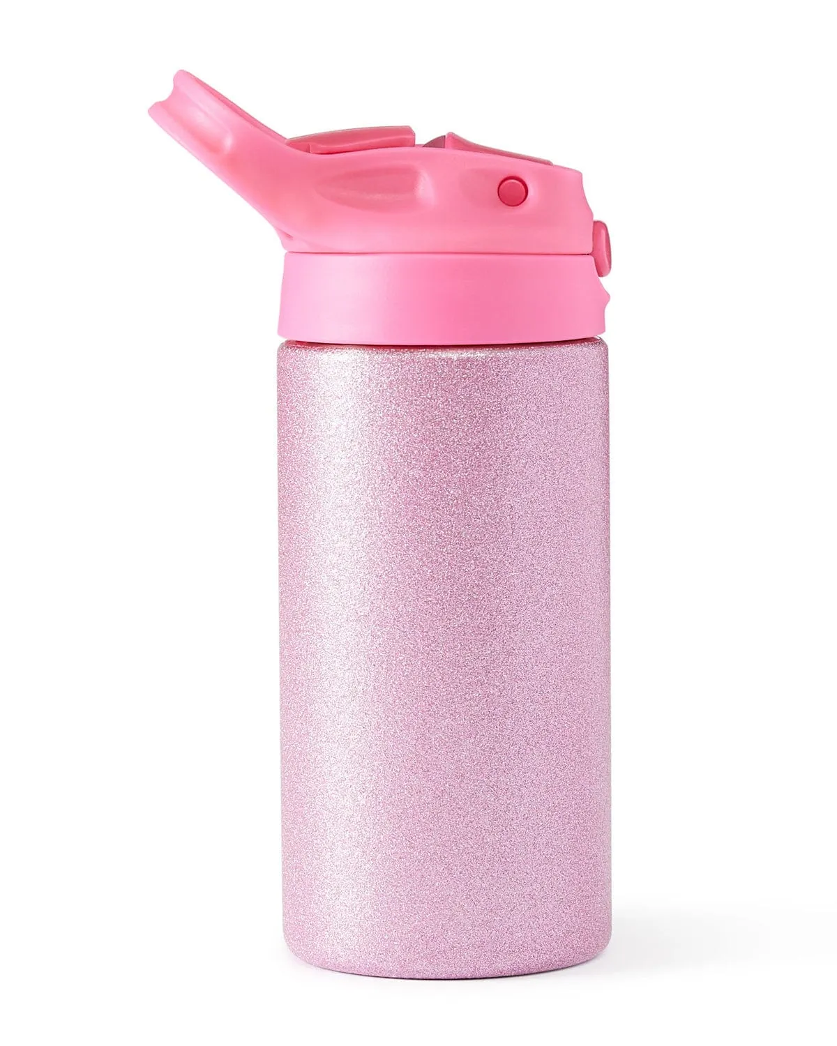 H2O Please Stainless Steel Glitter Water Bottle