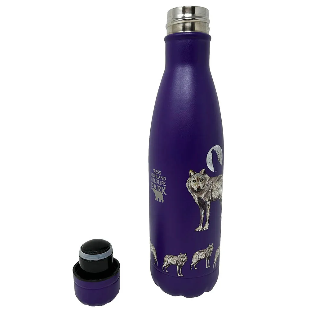 Highland Wildlife Park Wolf Water Bottle