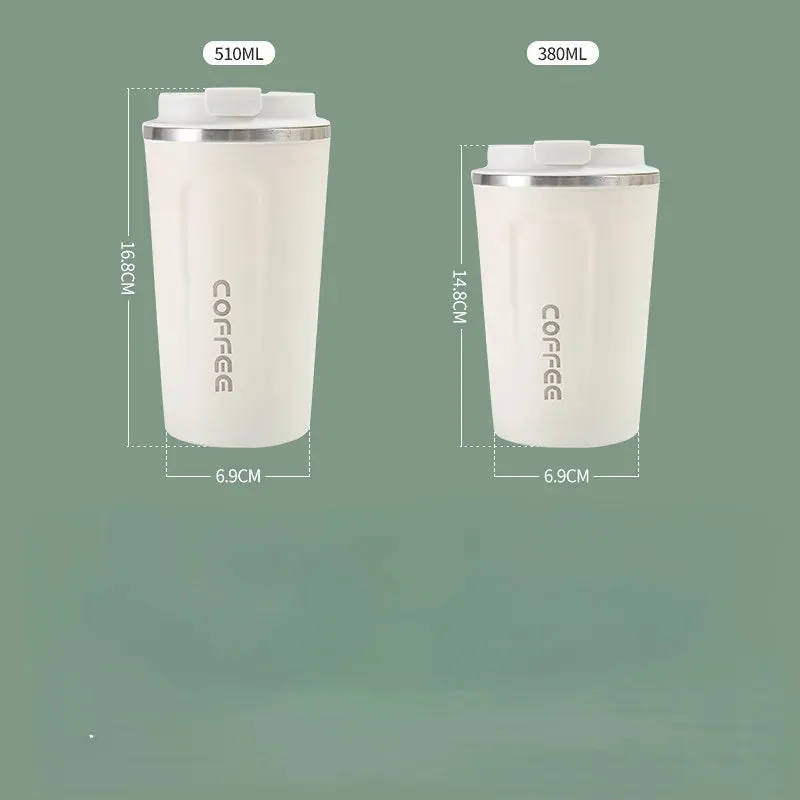 Insulated Thermo Mug Stainless Steel Leakproof Travel Mug Coffee Cup