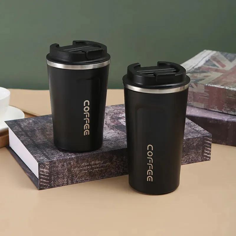 Insulated Thermo Mug Stainless Steel Leakproof Travel Mug Coffee Cup