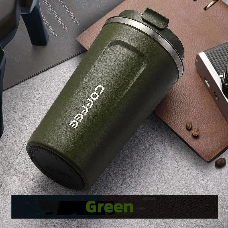 Insulated Thermo Mug Stainless Steel Leakproof Travel Mug Coffee Cup