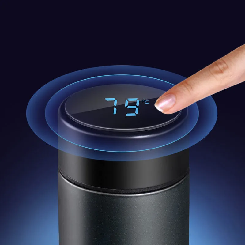 Intelligent heat preservation temperature display cup