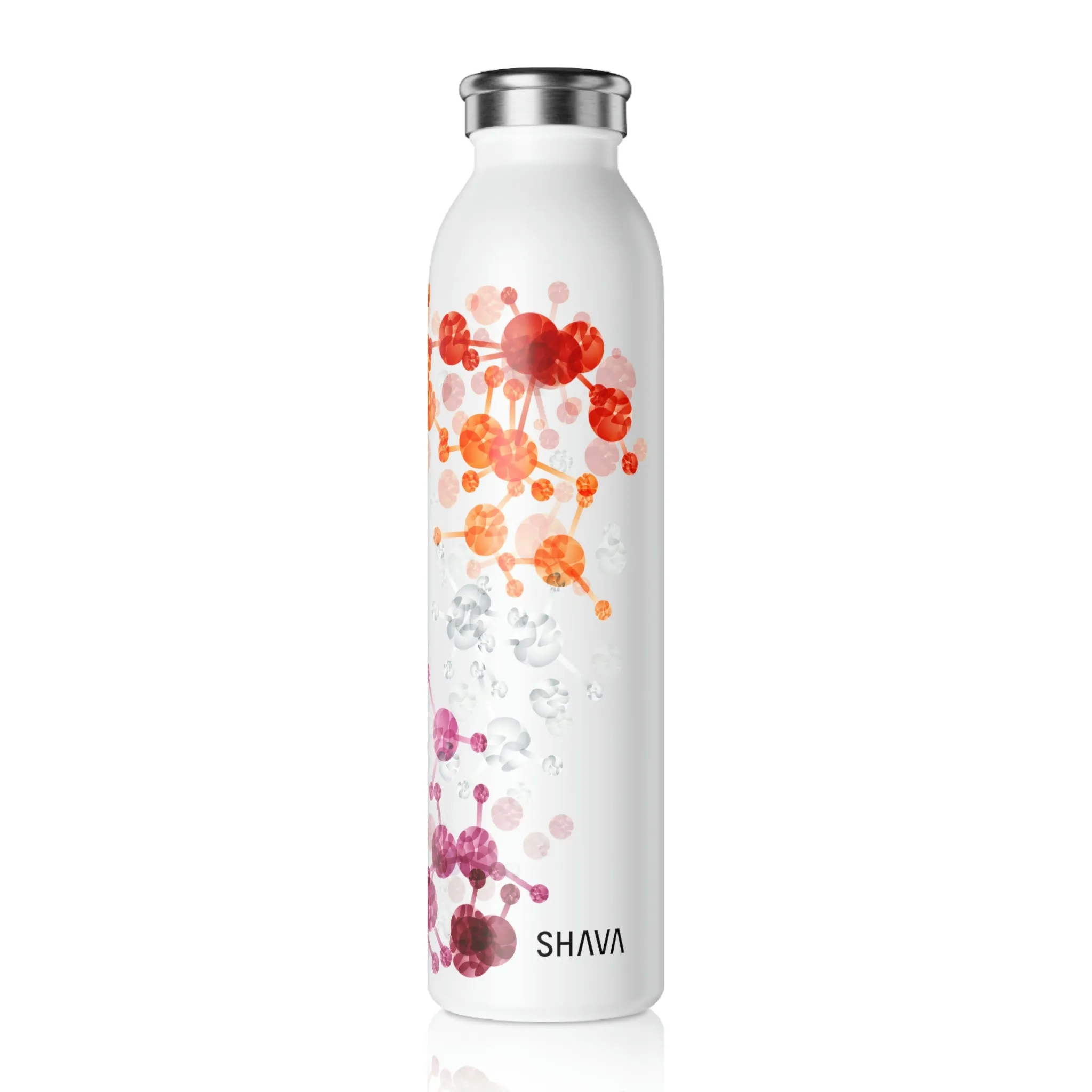 Lesbian Flag 2023 Pride, Slim Water Bottle D.C. Pride - My Rainbow is In My DNA