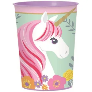 Magical Unicorn Plastic Cup 473ml