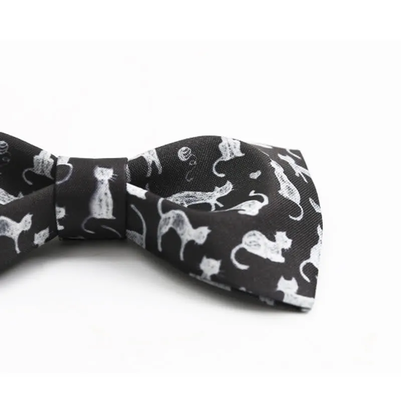 Men's Novelty Tiny Cat Bow Tie