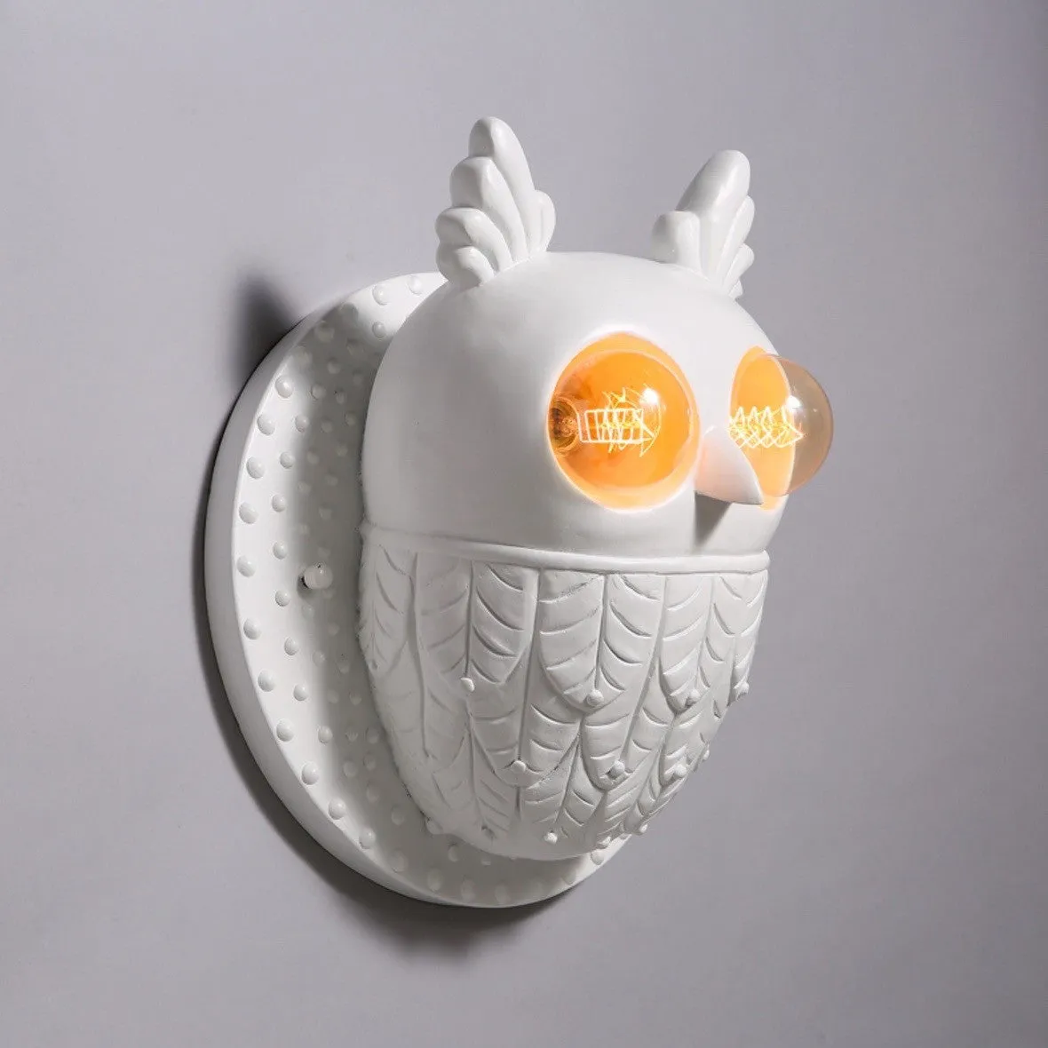 Nordic Style Owl Wall Light