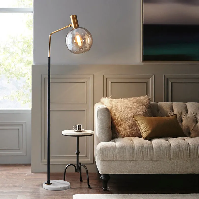 Orbit Glass Shade Floor Lamp