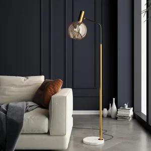 Orbit Glass Shade Floor Lamp