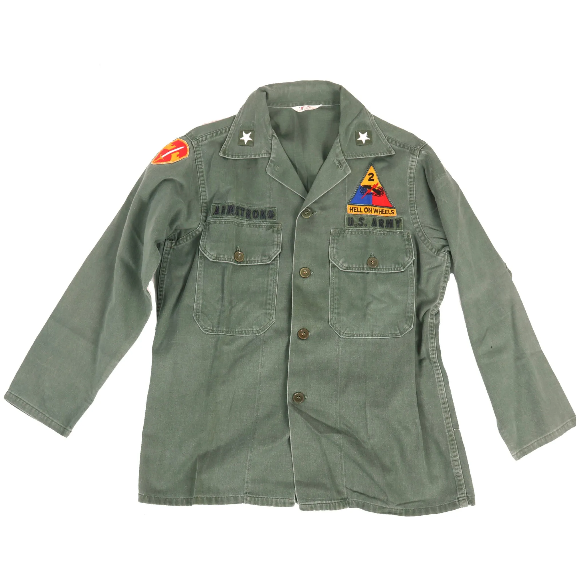 Original U.S. Vietnam War Brigadier General Dewitt Armstrong Utility Uniform Grouping - Chief MACV Planner in Saigon