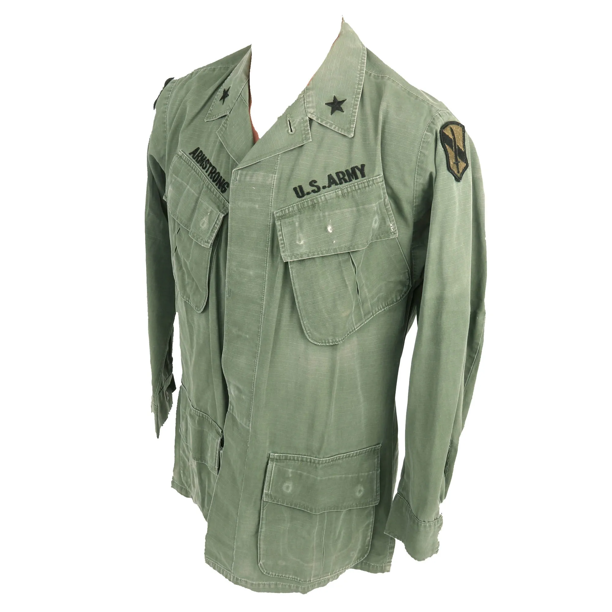 Original U.S. Vietnam War Brigadier General Dewitt Armstrong Utility Uniform Grouping - Chief MACV Planner in Saigon