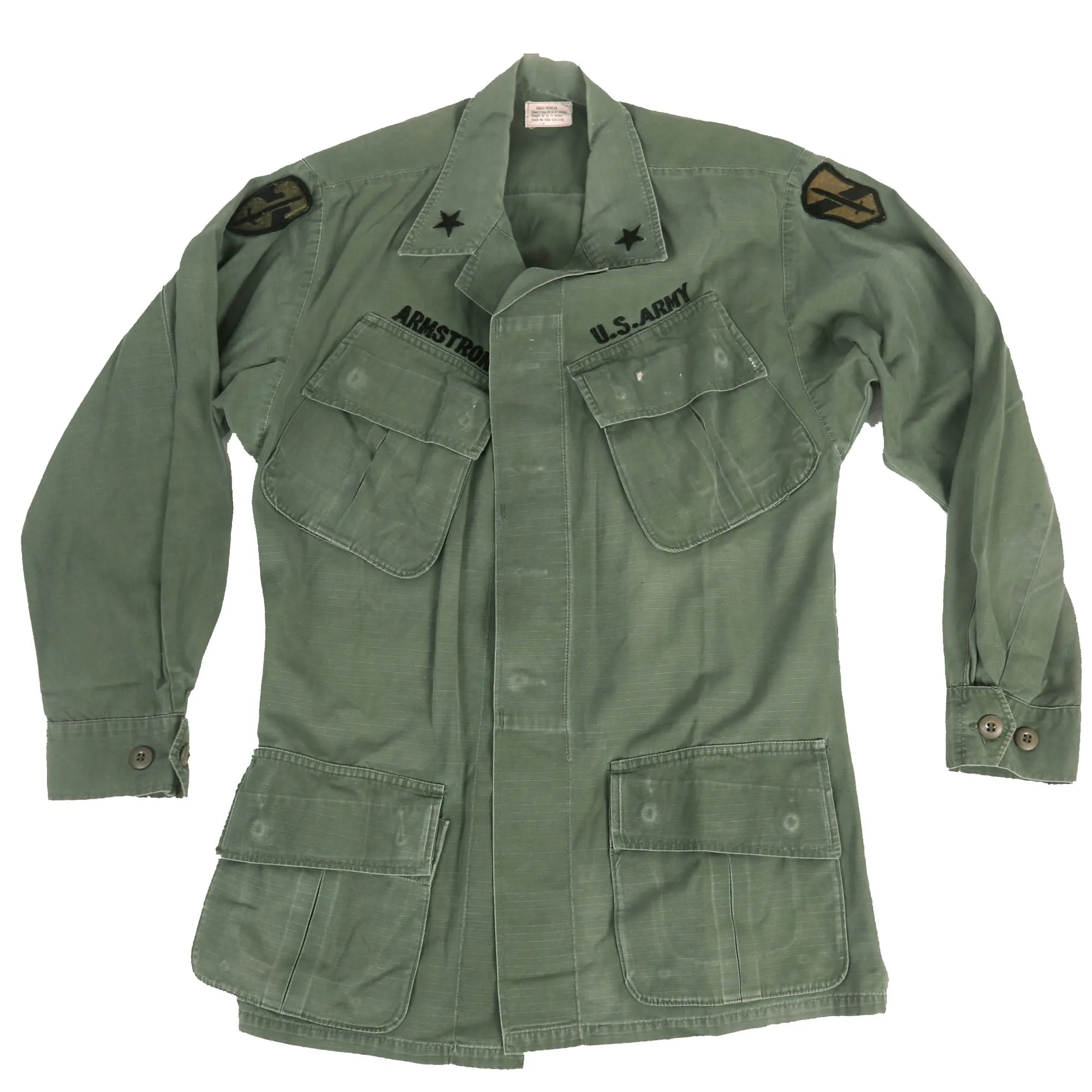 Original U.S. Vietnam War Brigadier General Dewitt Armstrong Utility Uniform Grouping - Chief MACV Planner in Saigon