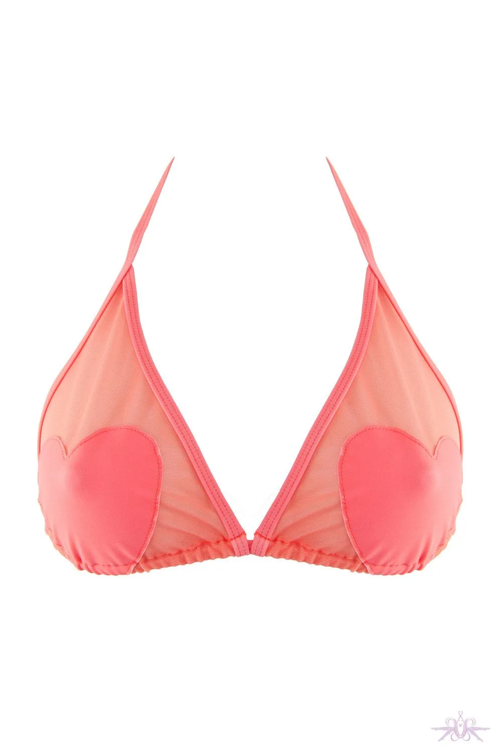 Peek & Beau Heart Bikini Top