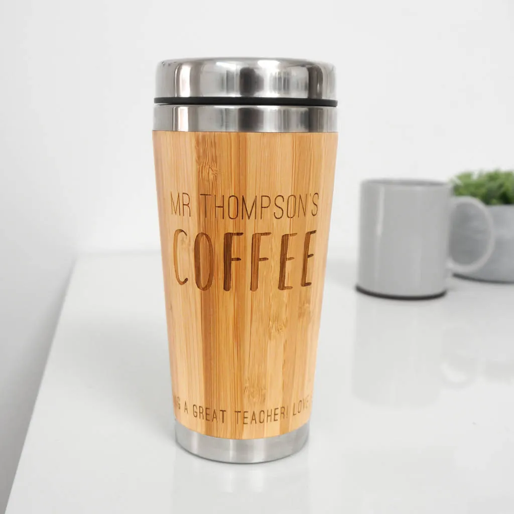 Personalised Teacher Coffee Mug