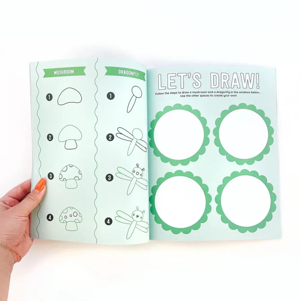 Pipsticks Draw-Along Fantasy Sticker Book