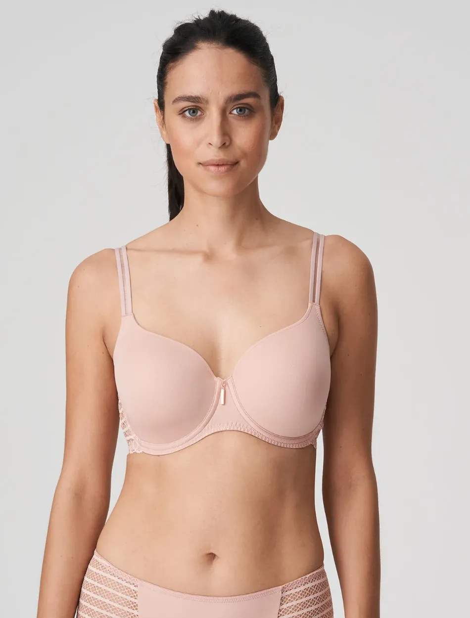 PrimaDonna Twist I East End Heartshape Underwire Bra, Powder Rose  | Powder Rose PrimaDonna Padded Bra