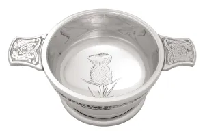 Quaich - Thistle celtic design