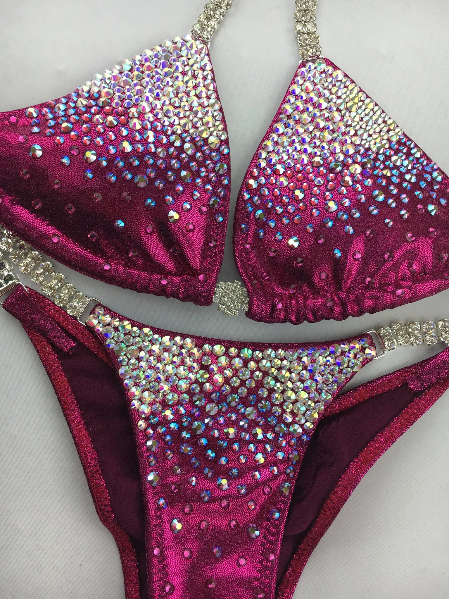 Quick View Competition Bikinis Black Gradient Bubbles Diamond Princess Elite