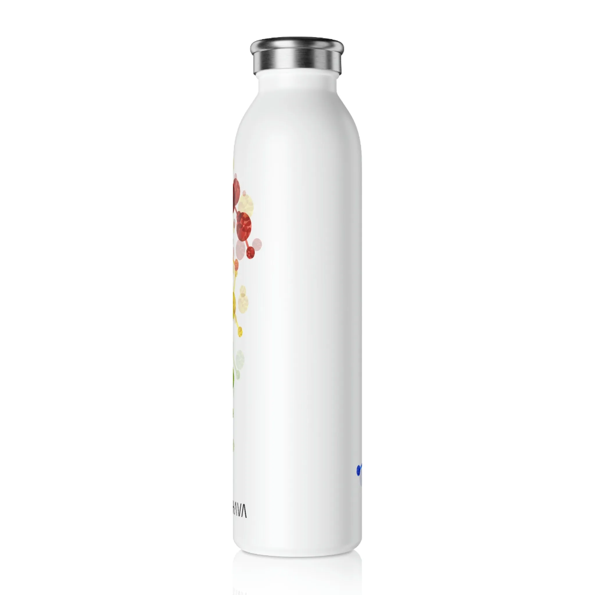 Rainbow Flag 2023 Pride, Slim Water Bottle San Francisco Pride - My Rainbow is In My DNA