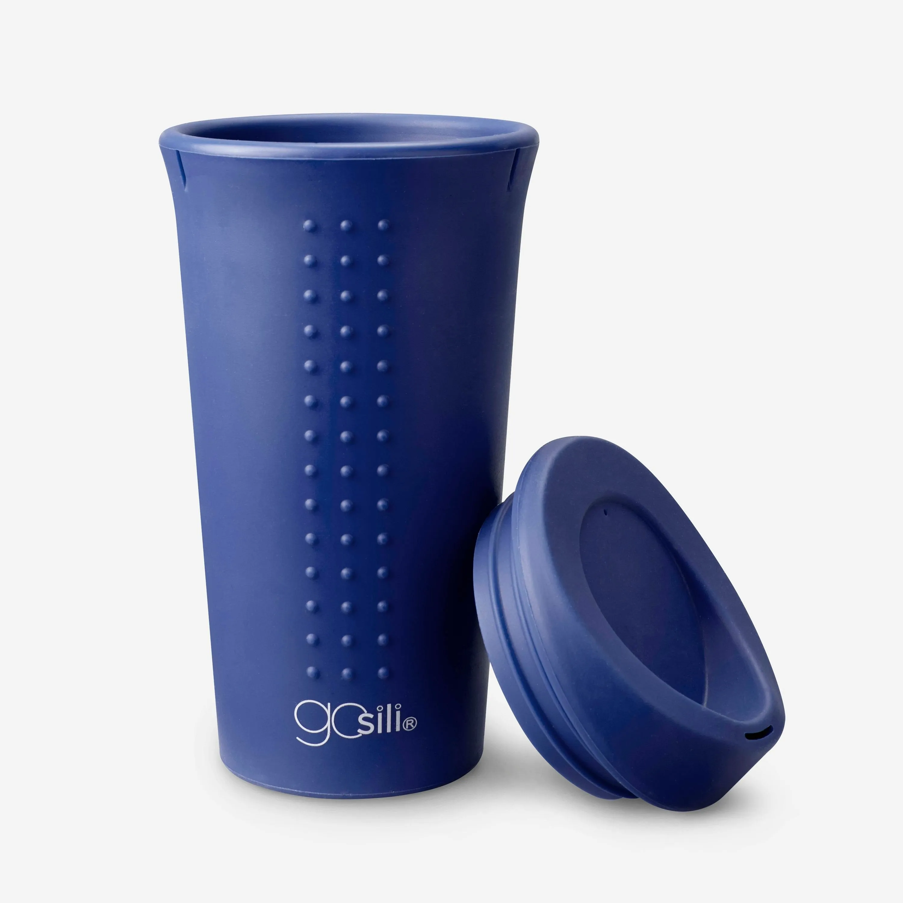 Reusable Silicone Travel Mug and Coffee Cup, 16oz