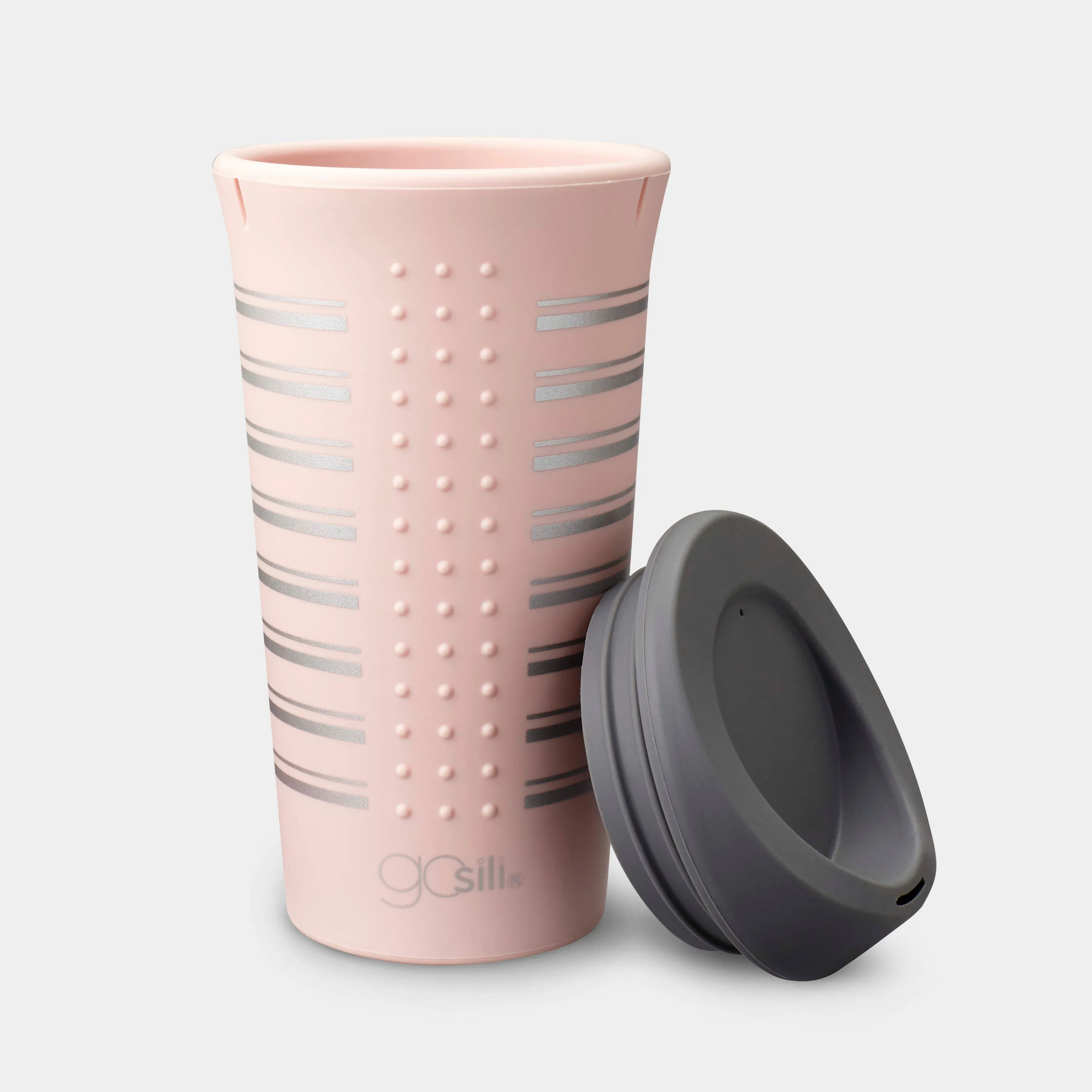 Reusable Silicone Travel Mug and Coffee Cup, 16oz