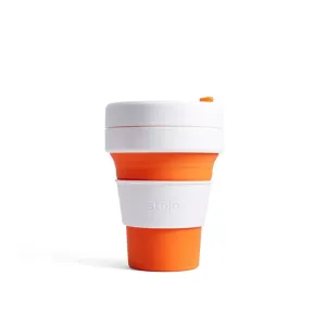 Stojo Collapsible Pocket Cup - Orange