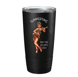 Summertime Hula Girl Tumbler