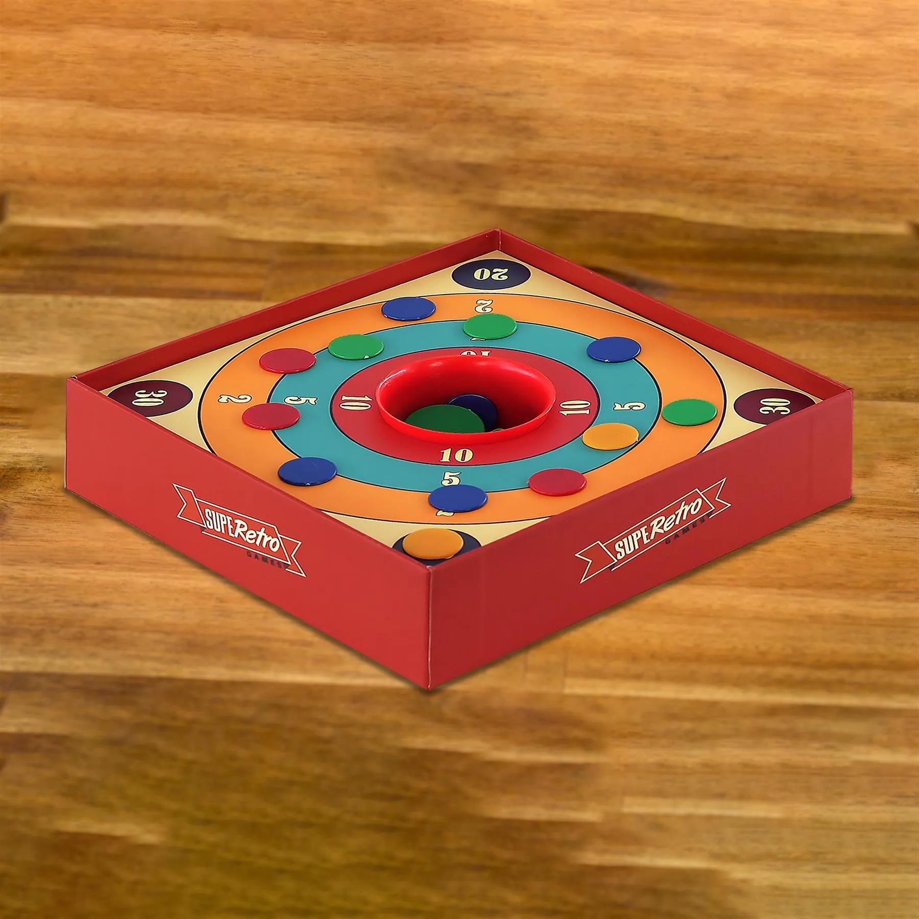 Traditional Tiddlywinks Game for 4 Players