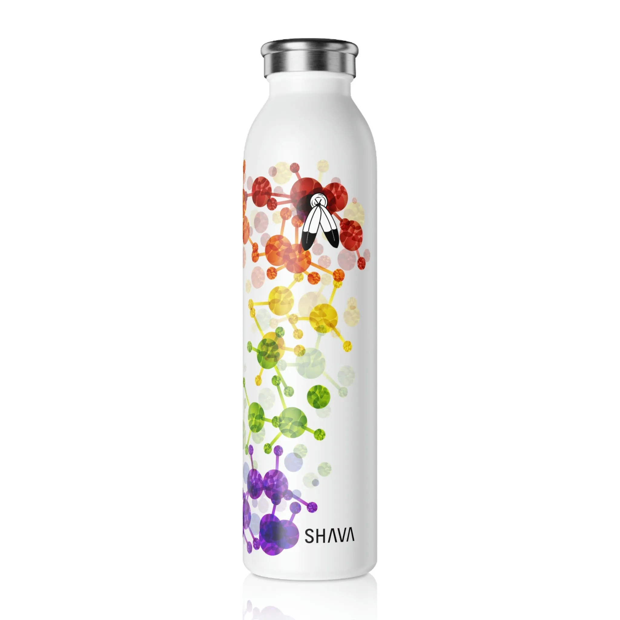 Two Spirit Flag 2023 Pride, Slim Water Bottle Philly Pride - My Rainbow is In My DNA