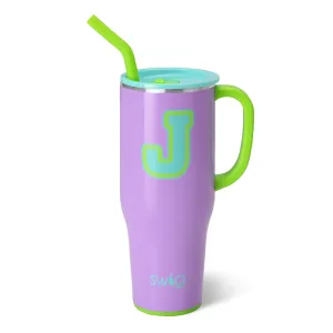 Ultra Violet Initial J Mega Mug 40oz