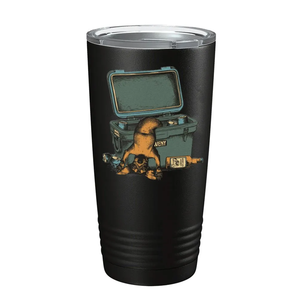 Whiskey Doxxie Printed Tumbler