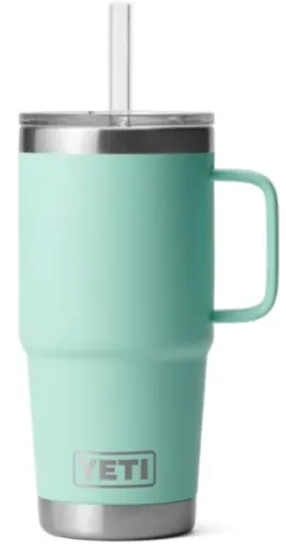 Yeti Rambler 25 OZ Mug With Straw Lid