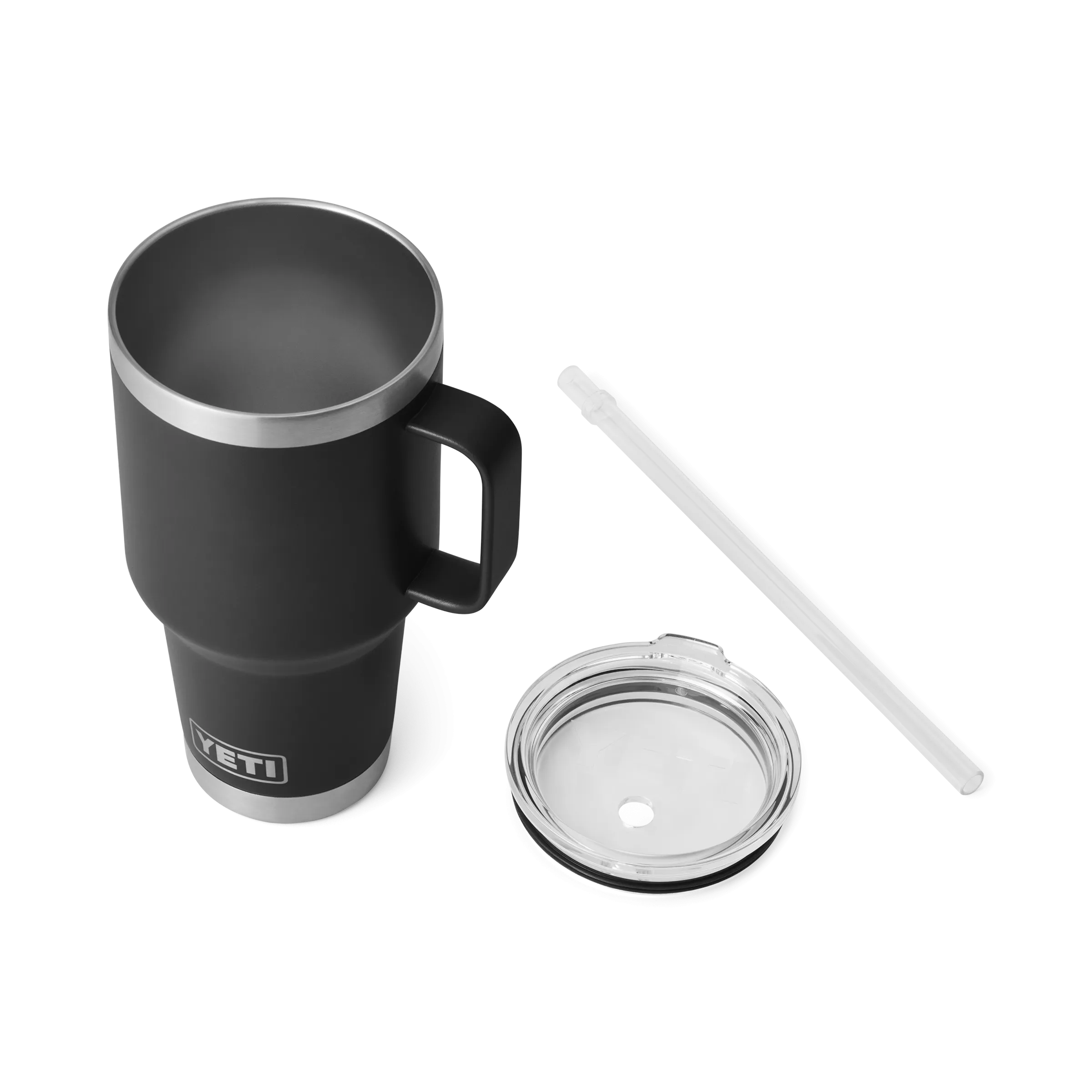 Yeti Rambler 35oz Mug With Straw Lid - Black