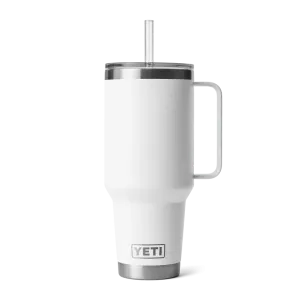 YETI Rambler 42 OZ (1242ml) Straw Mug With Straw Lid - White